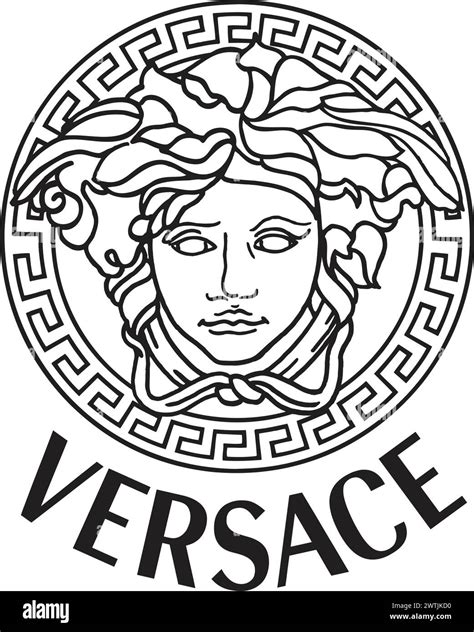 fermacarte versace|versace black and white.